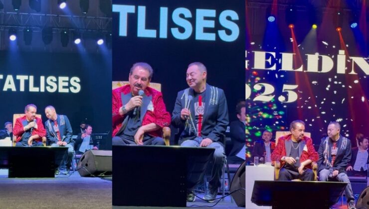 İbrahim Tatlıses ve Serdar Ortaç’tan Yılbaşı Gecesi Unutulmaz Performans