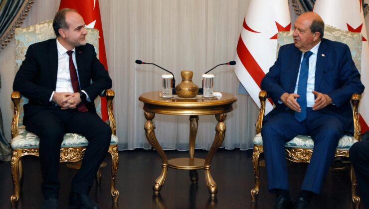 Rektör Uslu ve Niğde Heyeti, KKTC Cumhurbaşkanı Ersin Tatar’ı Ziyaret Etti