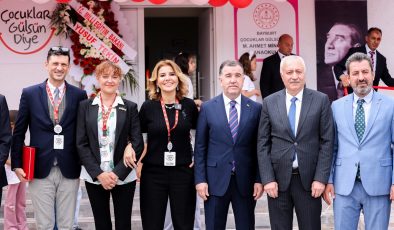 GÜLBEN ERGEN 58.ANAOKULUNU AHMET MİNGUZZİ ADINA BAYBURT’DA AÇTI