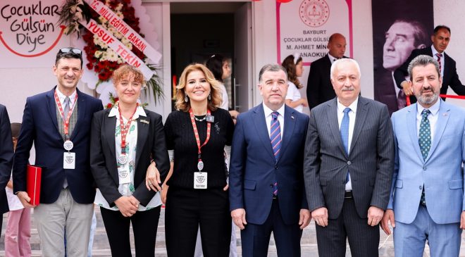 GÜLBEN ERGEN 58.ANAOKULUNU AHMET MİNGUZZİ ADINA BAYBURT’DA AÇTI