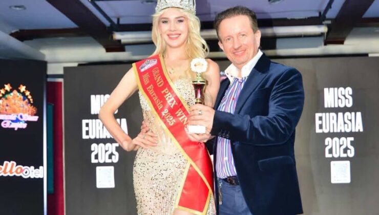 Miss Eurasia 2025 Tacı, İstanbul’da Yaşayan Odessa Güzeli Maria Tetievskaya’nın Oldu!