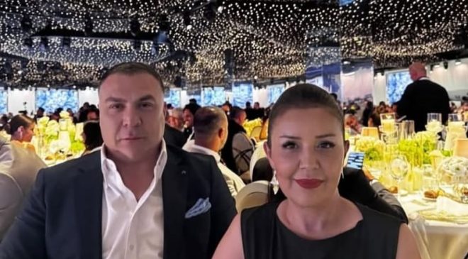 VOLKAN ŞAHİN DEMİRKAYA VE EŞİ NİLÜFER DEMİRKAYA, ÇORUM’DAKİ MUHTEŞEM DÜĞÜNDE GÖZ DOLDURDU