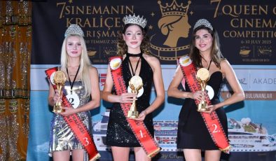 7.Sinemanın Kraliçesi Yarışması’nda bu yıl kraliçe unvanına 20 yaşındaki üniversite öğrencisi Ecrin Saygın layık görüldü.