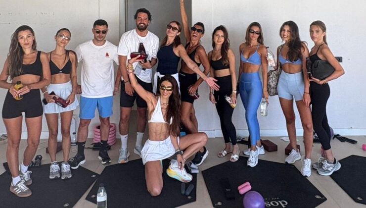 Ünlü isimler sabah sporu için Overdose Wellness İlkem Öztürk’ün kampını tercih etti