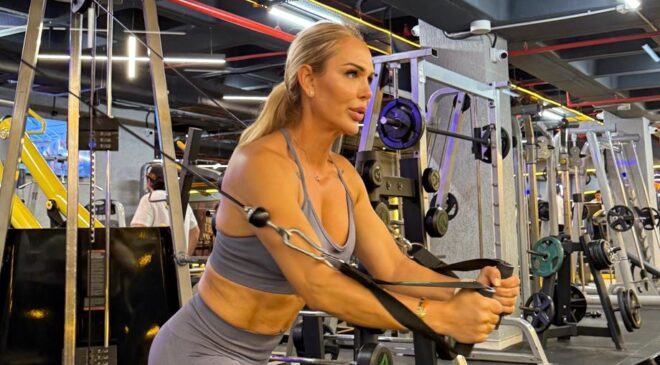 Nagihan Karadere Üniversite’de Antrenman Yaptı. .