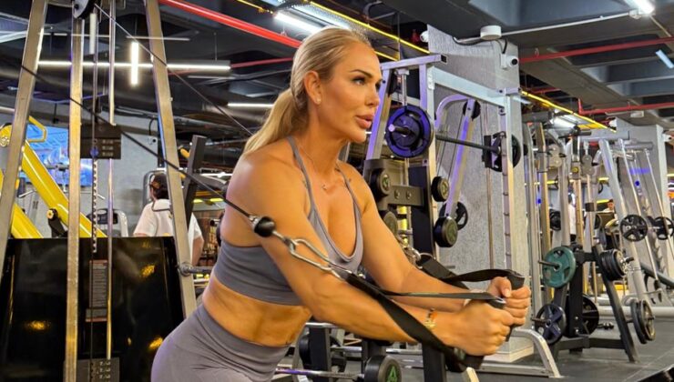 Nagihan Karadere Üniversite’de Antrenman Yaptı. .