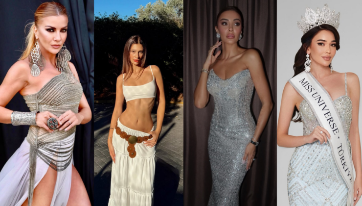 CEREN ARSLAN İLK BÜYÜK DEFİLESİNDE ÖZGE ULUSOY VE IVANA SERT’LE AYNI PODYUMDA