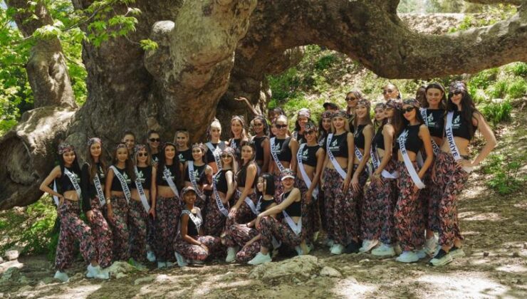 TOROSLARDA GÜZELLİK RÜZGARI: MİSS AURA GÜZELLERİ ŞALVAR GİYİP PODYUMA ÇIKTI!