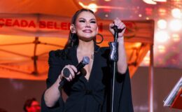 Sağanak yağmur altında Deniz Seki’yle bayram coşkusu