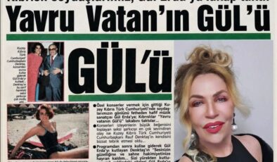 “Mor Hicranlar” ile Milyonlara Ulaştı… “Yavru Vatan’ın Gülü” Gül Erda Kıbrıs Sahnesine Geri Dönüyor