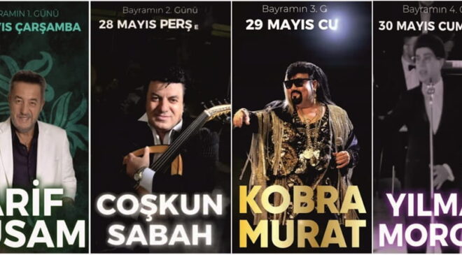 İZMİR’DE YILDIZLAR GEÇİDİ
