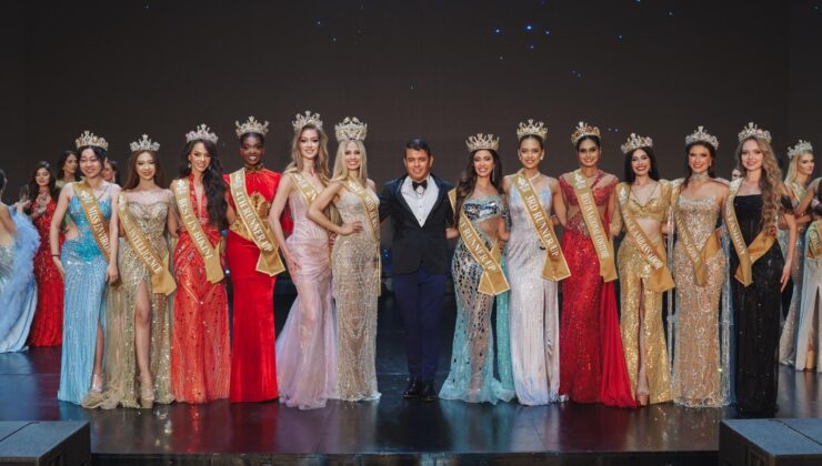 Antalya’da düzenlenen Miss Aura International 2026’nın kazananı Çekya temsilcisi oldu