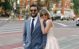 Ünlü komedyen Hasan Can Kaya, uzun süredir aşk yaşadığı sevgilisi Duygu Karabaş ile Amerika’da evlendi