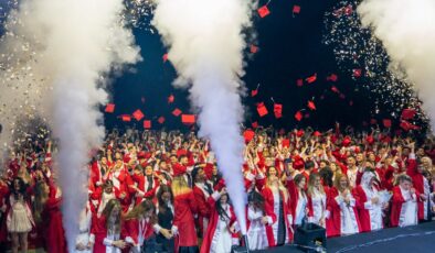 Antalya Belek Üniversitesi’nde mezuniyet coşkusu