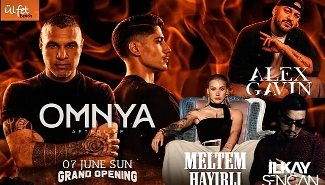 ÜLFET BEACH CLUB 2026 SEZONUNU OMNYA İLE AÇIYOR