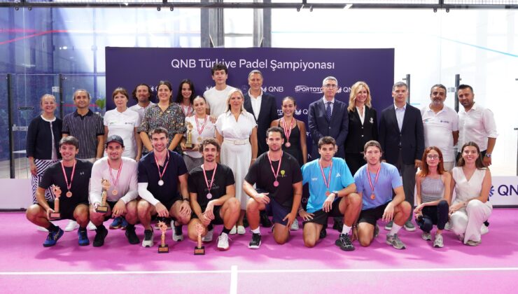 QNB TÜRKİYE PADEL ŞAMPİYONASI’NDA  KAZANANLAR BELLİ OLDU