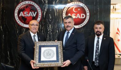 İÇİŞLERİ BAKANI SAYIN MUSTAFA ÇİFTÇİ AVRASYA STRATEJİK ARAŞTIRMALAR VAKFI’NI (ASAV) ZİYARET ETTİ