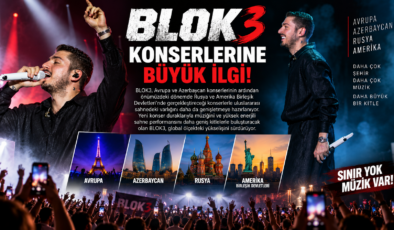 BLOK3 KONSERLERİNE BÜYÜK İLGİ!