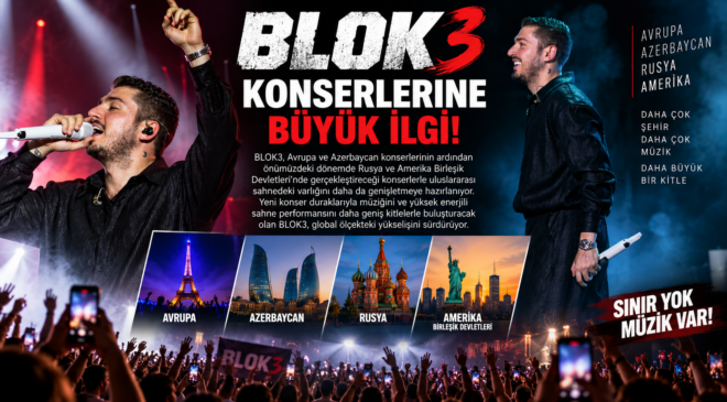 BLOK3 KONSERLERİNE BÜYÜK İLGİ!