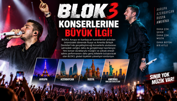 BLOK3 KONSERLERİNE BÜYÜK İLGİ!