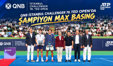 QNB İstanbul Challenger 78. TED Open’da Şampiyon Max Basing oldu