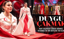 DUYGU ÇAKMAK YURT DIŞINDAN DÖNDÜ, PODYUMA DAMGASINI VURDU!