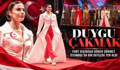 DUYGU ÇAKMAK YURT DIŞINDAN DÖNDÜ, PODYUMA DAMGASINI VURDU!