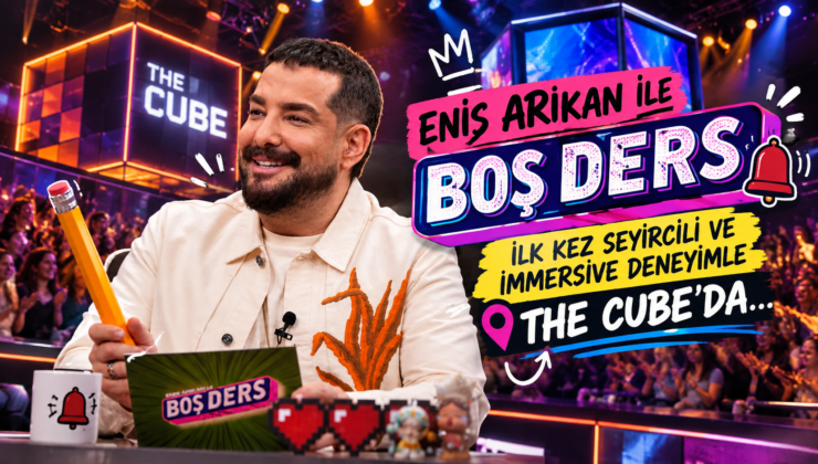 ENİS ARIKAN İLE “BOŞ DERS” İLK KEZ SEYİRCİLİ VE IMMERSIVE DENEYİMLE THE CUBE’DA…
