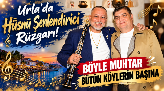 Urla’da Hüsnü Şenlendirici Rüzgarı! 