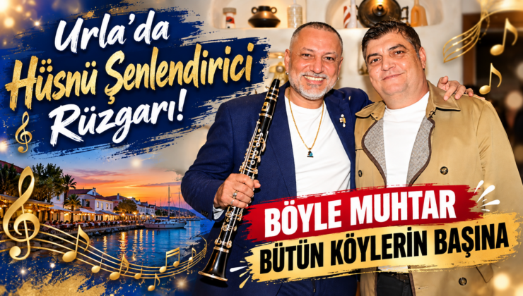Urla’da Hüsnü Şenlendirici Rüzgarı! 