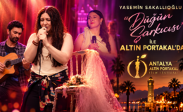 YASEMİN SAKALLIOĞLU “DÜĞÜN ŞARKICISI” İLE ALTIN PORTAKAL’DA!