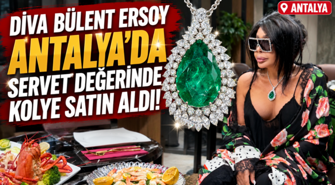 Diva Bülent Ersoy Antalya’da Servet Değerinde Kolye Satın Aldı!