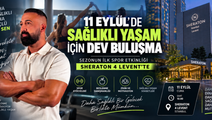 11 Eylül’de Sağlıklı Yaşam İçin Dev Buluşma