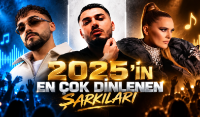 2025’in en çok dinlenen şarkıları belli oldu