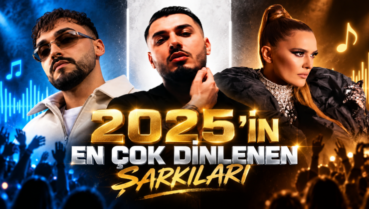 2025’in en çok dinlenen şarkıları belli oldu