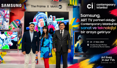 Samsung, ART TV partneri olduğu Contemporary Istanbul’da sanat veteknolojiyi bir araya getiriyor