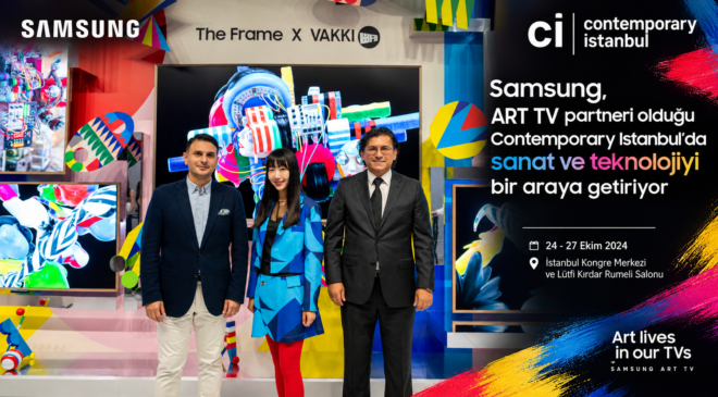 Samsung, ART TV partneri olduğu Contemporary Istanbul’da sanat veteknolojiyi bir araya getiriyor