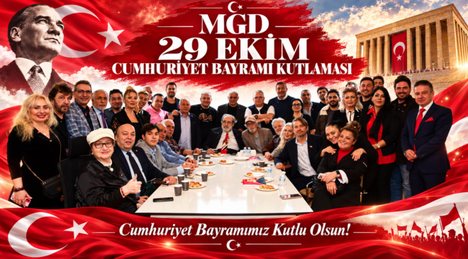 Magazin Gazetecileri Derneği MGD’de 29 Ekim kutlaması