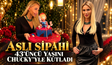 43’üncü Yaşını Chucky’yle Kutladı