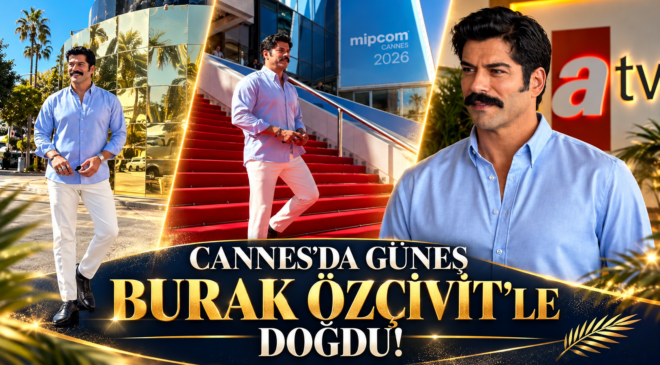 CANNES’DA GÜNEŞ BURAK ÖZÇİVİT’LE DOĞDU!