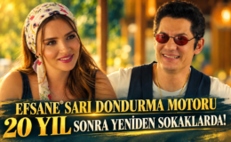 EFSANE SARI DONDURMA MOTORU 20 YIL SONRA YENİDEN SOKAKLARDA!
