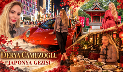 DERYA CAMUZOĞLU JAPONYA’DAN DÖNDÜ: ROTASINDA MODA VE KENDİ ÜRÜNLERİ VARDI!