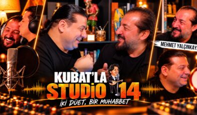 MEHMET ŞEF MUTFAKTAN ÇIKTI, MİKROFONU KAPTI! “KUBAT’LA STUDIO14”ÜN KONUĞU OLDU!