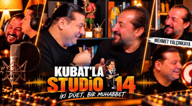 MEHMET ŞEF MUTFAKTAN ÇIKTI, MİKROFONU KAPTI! “KUBAT’LA STUDIO14”ÜN KONUĞU OLDU!