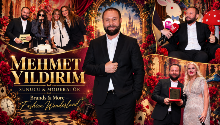 MEHMET YILDIRIM, FASHION WONDERLAND’DA SUNUCULUĞU VE MODERATÖRLÜĞÜYLE ÖNE ÇIKTI!