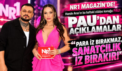PAU’DAN MÜZİK DÜNYASINI SALLAYACAK AÇIKLAMA: “PARA İZ BIRAKMAZ, SANATÇILIK İZ BIRAKIR!”
