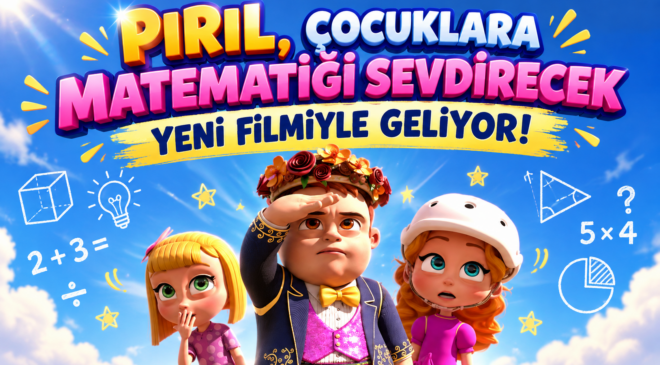 PIRIL, ÇOCUKLARA MATEMATİĞİ SEVDİRECEK YENİ FİLMİYLE GELİYOR!