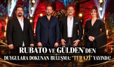 RUBATO VE GÜLDEN’DEN DUYGULARA DOKUNAN BULUŞMA: “TERAZİ” YAYINDA!