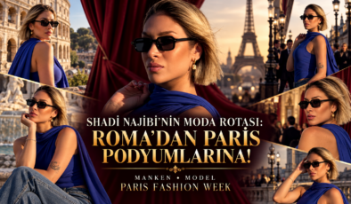 SHADİ NAJİBİ’NİN MODA ROTASI: ROMA’DAN PARİS PODYUMLARINA!