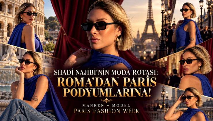 SHADİ NAJİBİ’NİN MODA ROTASI: ROMA’DAN PARİS PODYUMLARINA!
